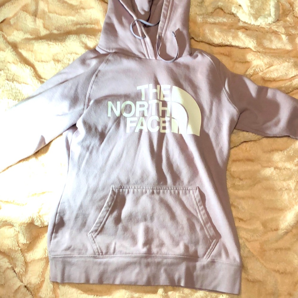 Women’s light purple north face hoodie size S